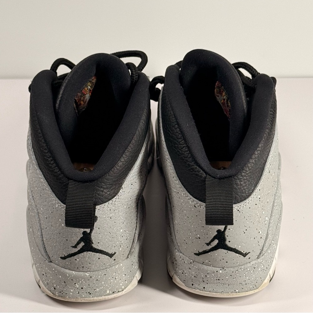 Air Jordan 10 Retro Light Smoke Grey Cement Men's Size 12 - 310805-062 - Picture 10 of 12